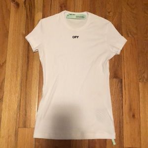 off white shirt
